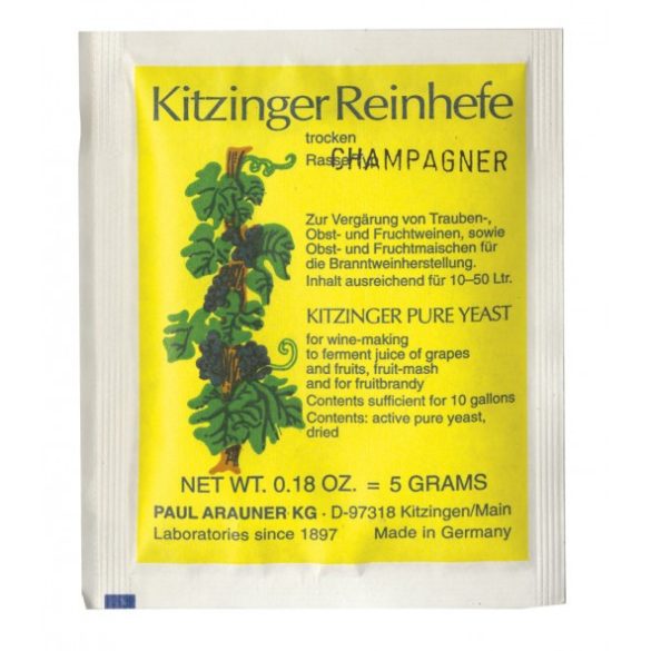 Dried yeast Kitzinger Sekt for 50 l 