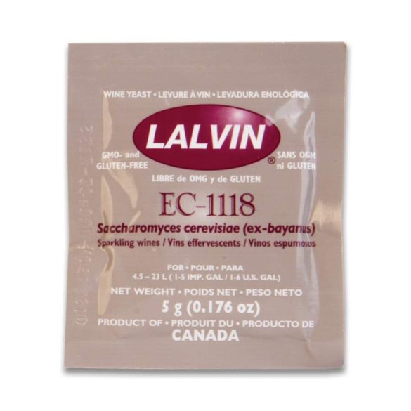  Dried yeast EC 1118™ Prise de Mousse - Lalvin™ - 5 g 