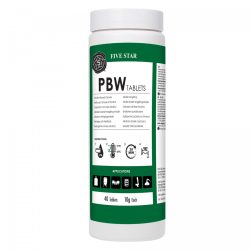  PBW Five Star tablets 40 x 10 g 