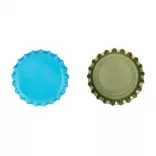 Crown corks 26 mm - oxygen scavenging - Light Blue - 100 pcs 