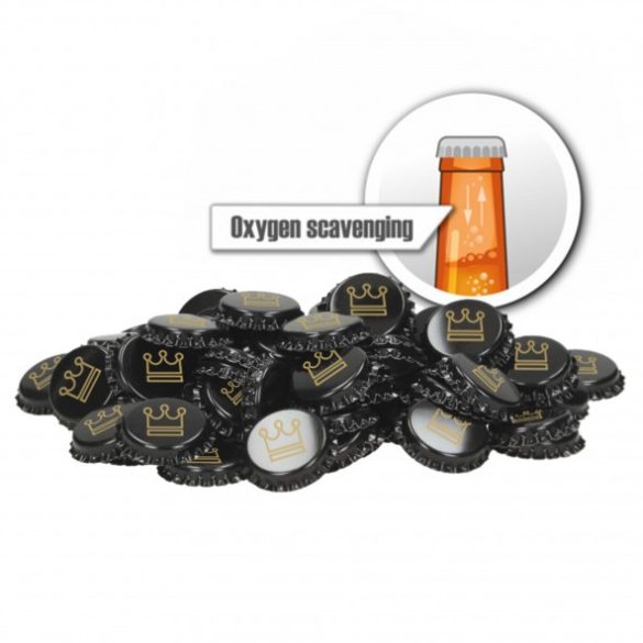 Crown corks 26 mm - oxygen scavenging - Kingdom - 100 pcs 