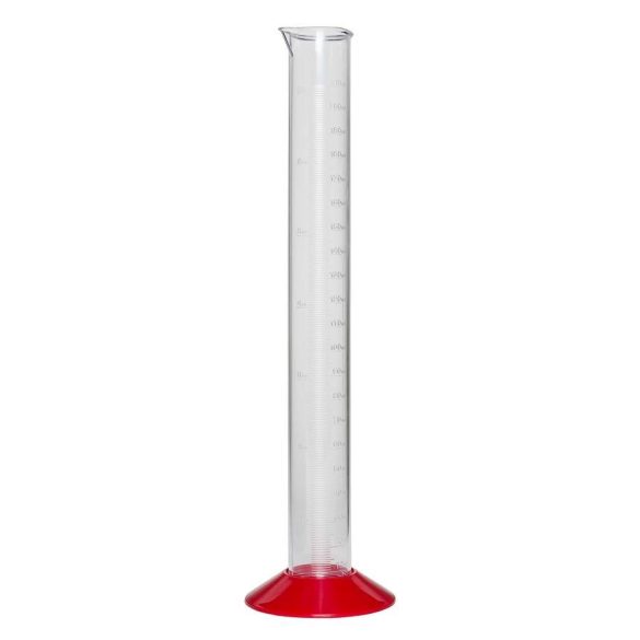  Plastic graduated measuring cylinder - 210 ml 