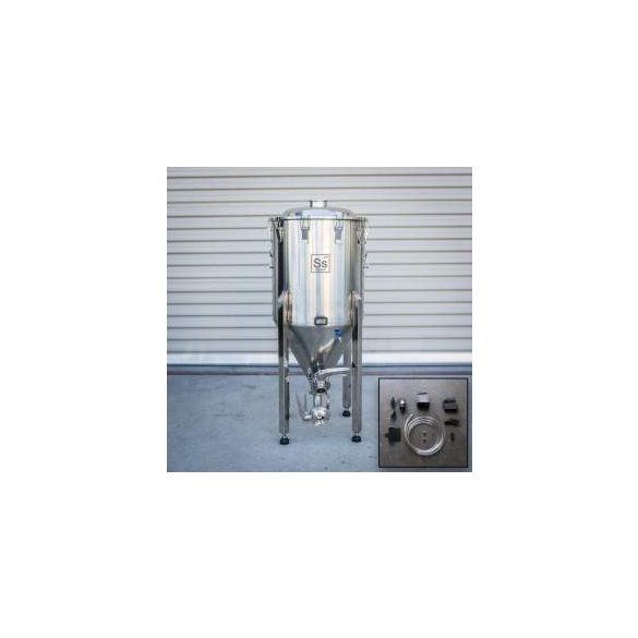  Ss Brewtech™ Brewmaster Kúpos erjesztő Chronical Fermenter 79 l (half barrel) °C 