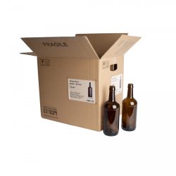   Sörösüveg/söröspalack Porter 50 cl, barna, 26 mm, box 12 db