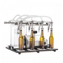   Enolmaster professional 4-fejes nyomás alatti palackozó gép