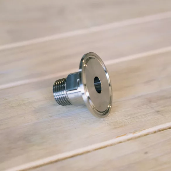 SS BREWTECH ™ 1,5 "TC - 1/2" NPT Triclamp átalakító