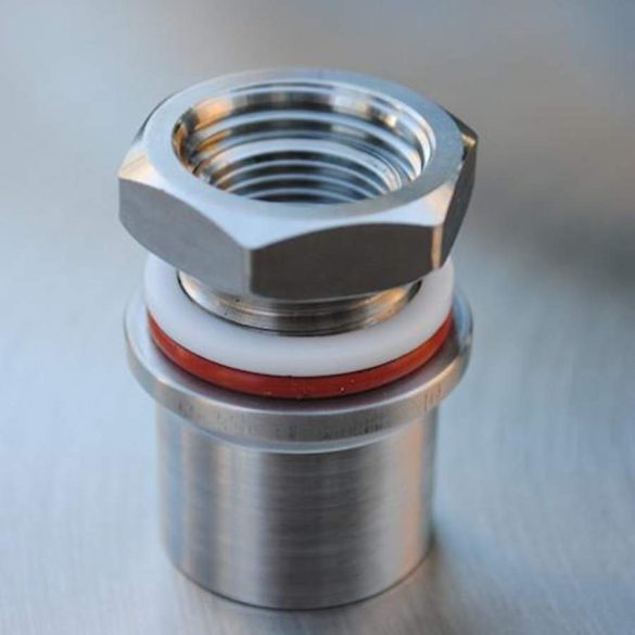Ss Brewtech ™ válaszfal szerelvény 1/2 "FPT