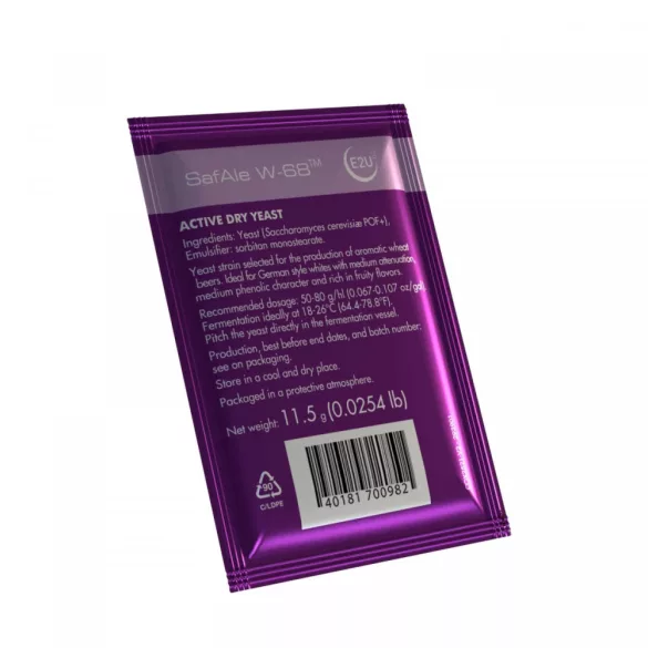 Fermentis szárított sörélesztő SafAle™ W-68 11.5 g 