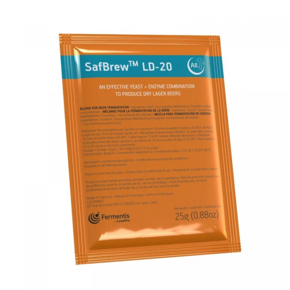 Fermentis szárított sörélesztő SafBrew™ LD-20 25 g
