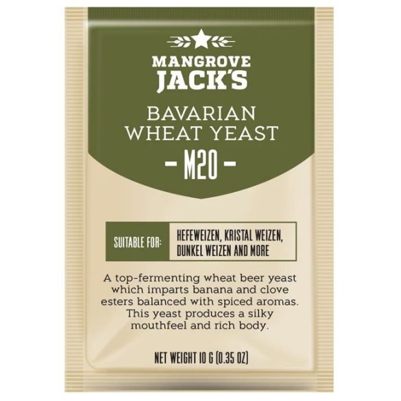 Szárított sörélesztő Bavarian Wheat M20 - Mangrove Jack's Craft sorozat - 10 g