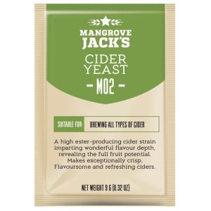  Dried yeast Cider M02 - Mangrove Jack's Craft Series - 9 g 