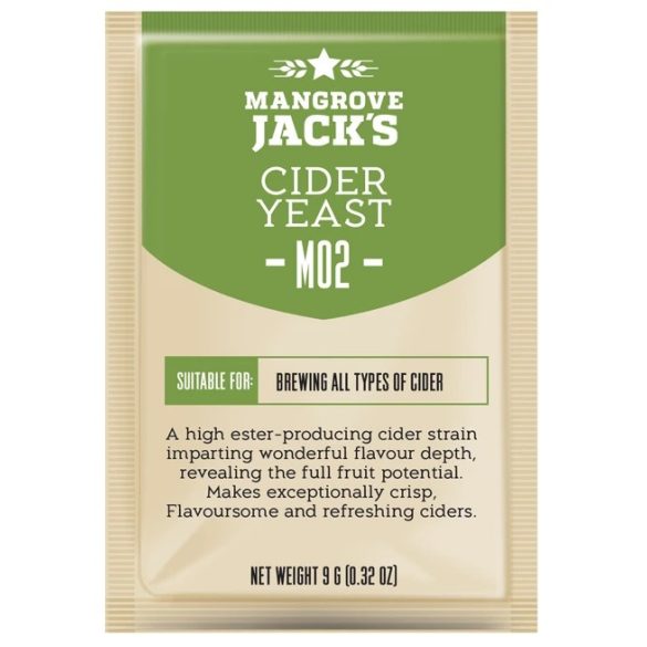  Dried yeast Cider M02 - Mangrove Jack's Craft Series - 9 g 