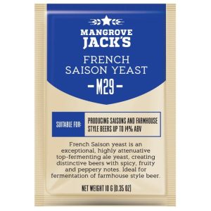  Dried brewing yeast French Saison M29 - Mangrove Jack's Craft Series - 10 g 