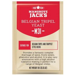    Dried brewing yeast Belgian Tripel M31 - Mangrove Jack's Craft Series - 10 g 