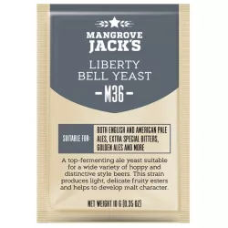   Szárított sörélesztő Liberty Bell Ale M36 - Mangrove Jack's Craft sorozat - 10 g