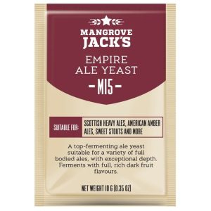 Szárított sörélesztő Empire Ale M15 - Mangrove Jack's Craft sorozat - 10 g