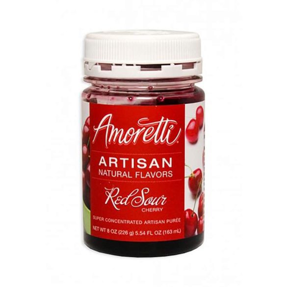  Amoretti - Artisan Natural Flavors - Piros Meggy 226 g természetes gyümölcskivonat