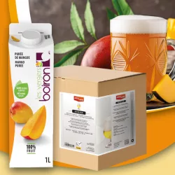 Brewferm Kit de malt Beer&Fruit Combo: Sour-Mango