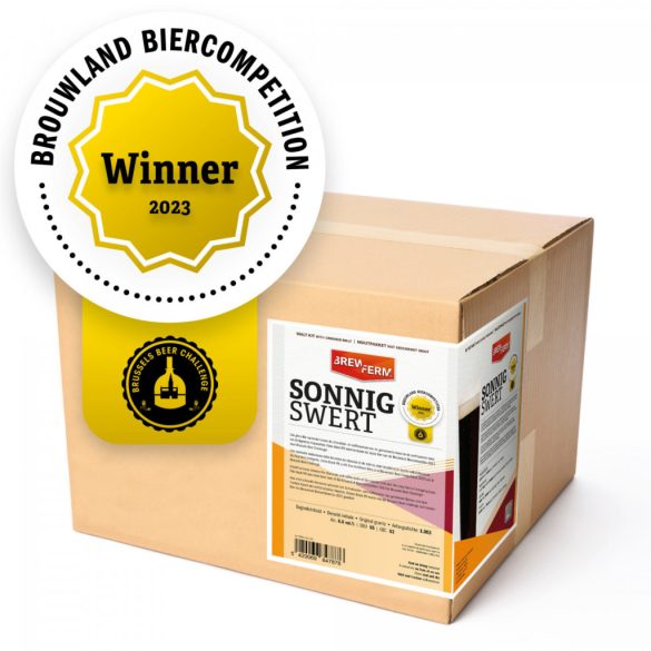 Brewferm sörfőző készlet - Sonnig Swert - 20 l-hez