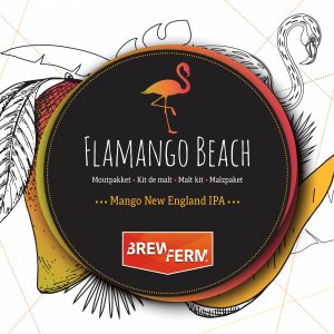 Maláta készlet BREWFERM Flamango Beach 20 l sörhöz