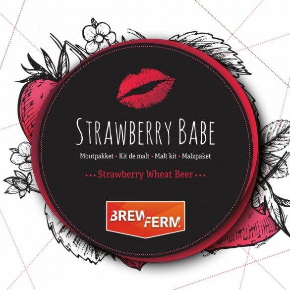 Sörfőző készlet Brewferm Strawberry Babe 20 liter