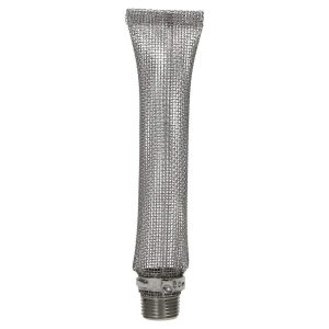  Filter screen short - bazooka - 1/2" thread 