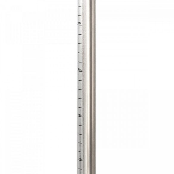  Brew Monk™ Titan transparent circulation pipe with litre graduation and SST valve 