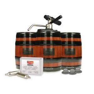  Starter kit Brewferm® Barrel mini kegs with Party Star Deluxe 