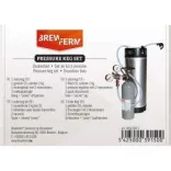  Complete pressure keg set with soda keg 