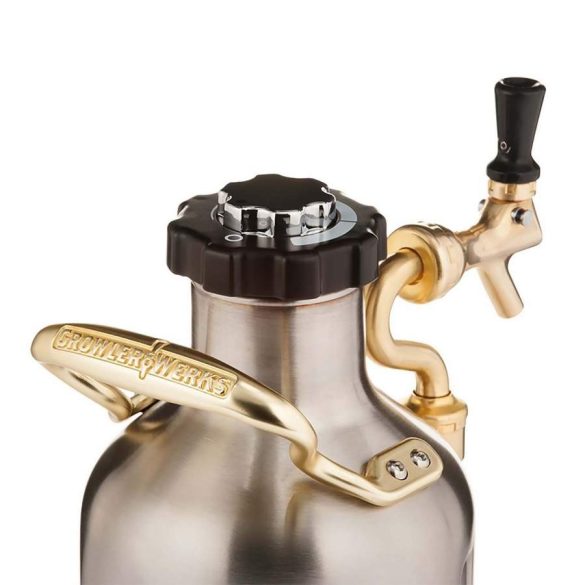  GrowlerWerks uKeg™ 64 stainless steel - 1.9 l sörcsapoló tartály