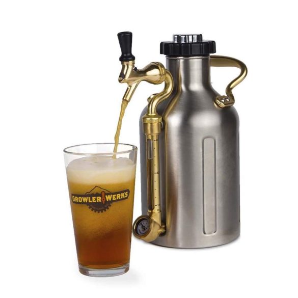  GrowlerWerks uKeg™ 64 stainless steel - 1.9 l sörcsapoló tartály