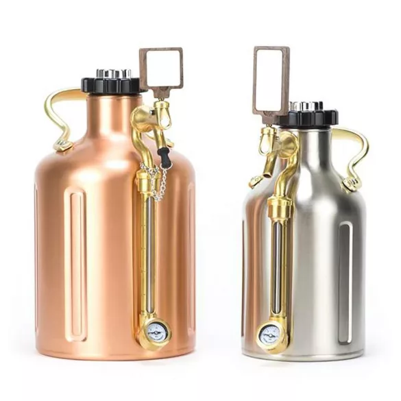  GrowlerWerks wooden tap handle - short 