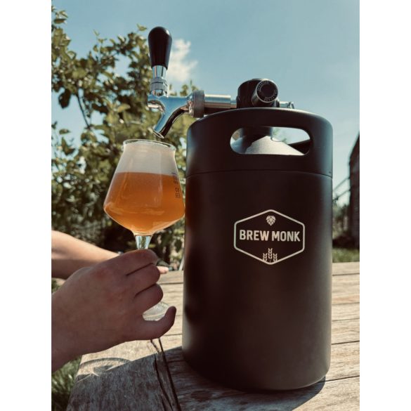 Brew Monk™ 4L Mini Keg - Teljes csapoló rendszer