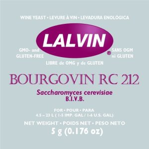 Lalvin Bourgovin RC212 borélesztő/fajélesztő