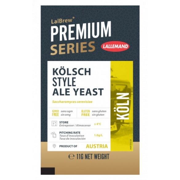  Köln Kolsch-style Ale Yeast, 11 g sörélesztő