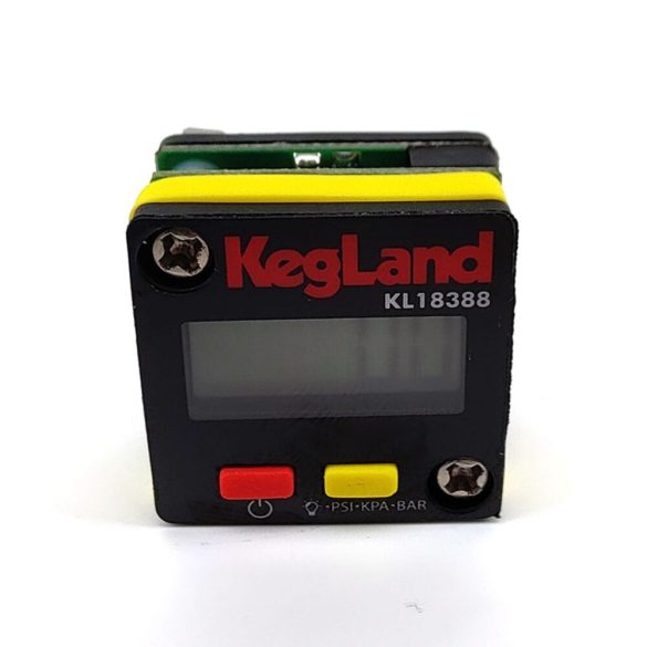 Digital Illuminated Mini Gauge 0-90psi (0-6.2bar) for Integrated Blowtie and In-line regulators