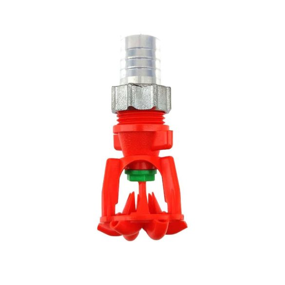 Low Volume CIP Spinning Spray Rotor (stainless swivel nut and barb )