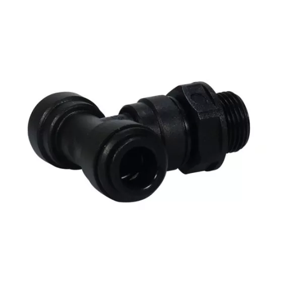 T-csatlakozó 10 mm-es menettel