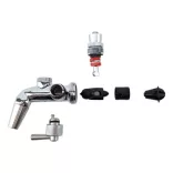  Nukatap stainless steel tap - flow control 
