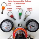 Cornelius típusú nyomáscsökkentő szelep (PRV) (SÁRGA 17 psi / 1,2 BAR)