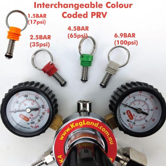 Cornelius típusú nyomáscsökkentő szelep (PRV) (SÁRGA 17 psi / 1,2 BAR)
