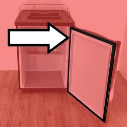   Csere ajtótömítés kegerator X és 4 sorozatú hűtőkhöz