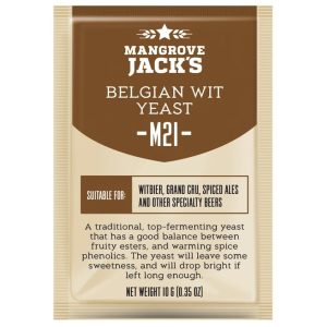  Dried brewing yeast Belgian Wit M21 - Mangrove Jack's Craft Series - 10 g 