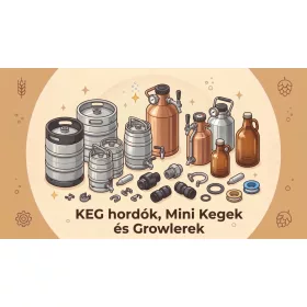 Kegs, Mini Kegs & Growlers