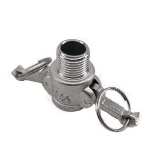 1/2 Inch Type B Camlock - Female Cam x Male BSPT Thread