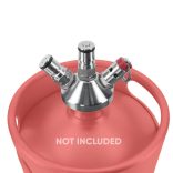 Mini Keg - Ball Lock csapoló fej 8mm silicone csővel