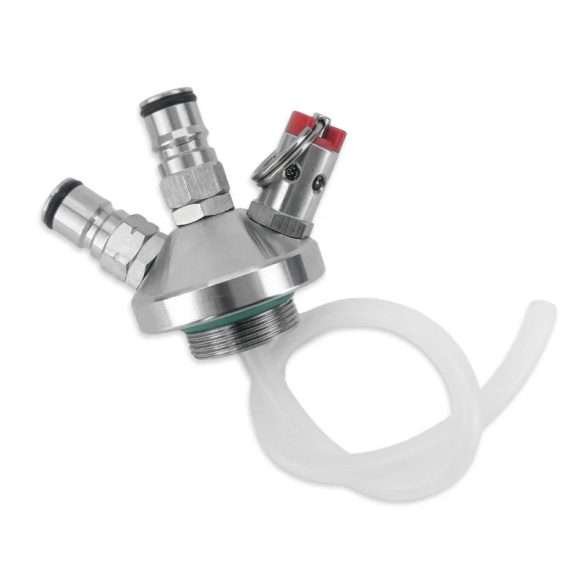Mini Keg - Ball Lock csapoló fej 8mm silicone csővel