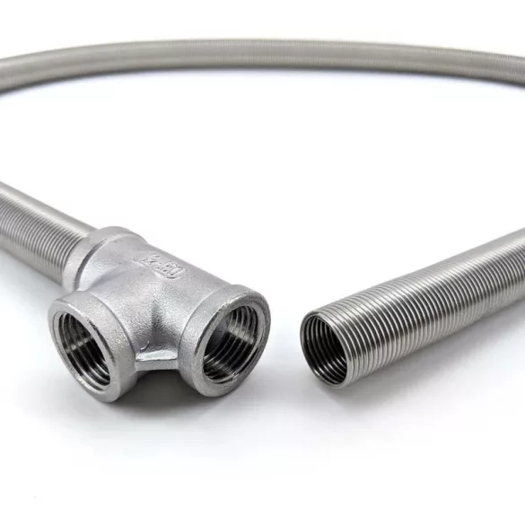 Stainless steel Helix Coil 1m with Tee