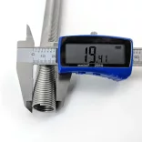 Stainless steel Helix Coil 1m with Tee