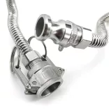 Stainless Flexi Arm 80cm with 1/2inch Hex Nut